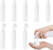 8Pcs 200ml Foam Pump Bottle with Silicone Brush One-Hand Operation Empty  Mousse Foaming Pump Dispenser Facial Cleanser Foaming Bottle for Hand Soap  ...
