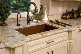 Browse our granite countertops we have installed in nashville homes near you for kitchen. Design Gallery Of Kitchen Granite Countertops Lovetoknow Cream Kitchen Cabinets Granite Kitchen Kitchen Countertops