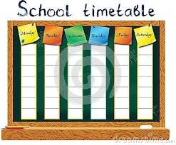 Class Schedule Clipart Buscar Con Google School Timetable Timetable Design School