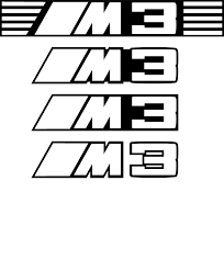 5 out of 5 stars (18) $ 4.00. Bmw M3 Logo Png Transparent Svg Vector Freebie Supply