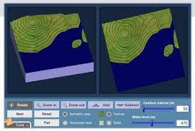 What are contour lines and inclination (incline), and how do they show the shape of the land on a topographic map? Gizmo Of The Week Reading Topographic Maps Explorelearning News