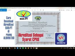 Bsi menggunakan prinsip cyber academic yang artinya mengedepankan aspek online melalui internet dalam hal apapun, baik itu mendownload materi kuliah di situsnya, uts, uas hingga pendataran. Cara Download Akreditasi Bsi Semua Jurusan Dan Legalisir Ijazah Sebagai Syarat Cpns Youtube