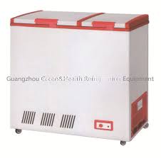 Automatic automatic (22) manual manual (23) features. Curved Glass Door Frige R134a Ce Chest Freezer Automatic Defrost