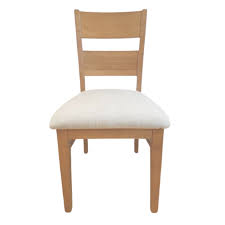 Dining chairs and bistro chairs are well suited to be paired with these tables, with a standard height of 18 to 26 inches. Reef Dining Chair Sapphire Wood