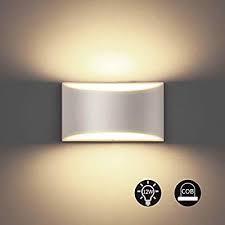 Amazon Com Bjour Modern Led Wall Sconce 12w White Up Down Wall Lamps Indor Cordless Hallway Wall M In 2020 Wall Mounted Light Wall Mount Light Fixture Led Wall Sconce