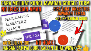 Salah satunya yaitu menggunakan smmsky.co google form yang merupakan apk hack untuk melihat dan mengetahui jawaban ujian online di hp. Cara Hack Kunci Jawaban Google Form Cara Golden