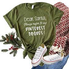 Having a fun christmas shirt with a cute phrase or a character that people know will always start great conversations. Pin On Products