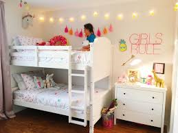 Girls Bunkbed Bedroom Bunkbeds Bedroom Interior Pink White Girlsroom Beautiful Target Kidsroo Shared Girls Room Target Kids Bedroom Bed For Girls Room