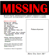 Our misplaced pet flyers are editable and could also be downloaded in seconds. 21 Free Missing Poster Templates Word Excel Formats