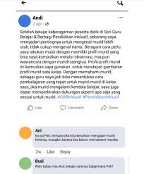 Guru resos / guru pendamping 4. Aktivitas 6 Refleksi Keberagaman Peserta Didik Info Pendidikan Terbaru