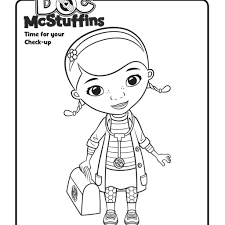 Doc Mcstuffins Printable Coloring Pages In 2020 Doc Mcstuffins Coloring Pages Coloring Books Coloring Pages