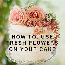 You just need to follow a few simple rules. Pinterest Is Filled With Gorgeous Pictures Of Fresh Flowers On Cakes But Have You Ever Wondered How To De Fresh Flower Cake Floral Cake Topper Diy Cake Topper