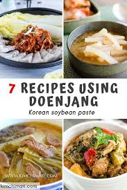 Maybe you would like to learn more about one of these? 7 Recipes Using Doenjang Korean Soybean Paste Doenjang Recipe Recipes Asian Recipes