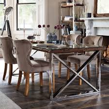 Dining room, bar and kitchen furniture. Furniture Village On Instagram If You Re Entertaining Friends This Weekend Do It In Style We Love The Mix Of Velvet Opulence And Industrial Style In The Che