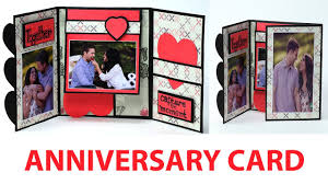 With canva, you can make impressive wedding anniversary cards in just a few clicks. Handmade Anniversary Card How To Make Anniversary Greeting Card Youtube