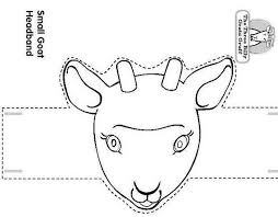 Geitenmuts Masken Kinder Marchen Geschichten Masken