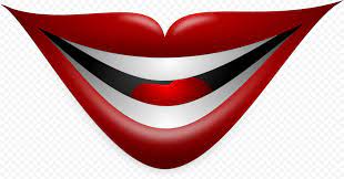 Joker Smile Lips Mouth Vector Illustration Joker Smile Vector Illustration Illustration
