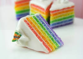 Jadi bukan hal yang mengherankan apabila bolu panggang merupakan. Resep Kue Rainbow Cake Enak Keeprecipes Your Universal Recipe Box