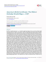 Fake birth certificate maker free. Pdf America S Birth Certificate The Oldest Globular World Map C 1507