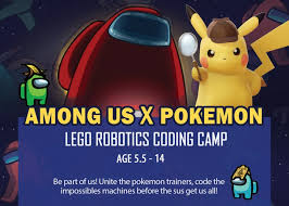 The official source for pokémon news and information on the pokémon trading card game, apps, video games, animation, and the pokédex. Among Us X Pokemon Lego Robotics Coding Technology Steam School Holiday Camp March To April 2021 Tickikids æ–°åŠ å¡