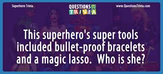 75+ superhero trivia questions and answers if yes then you probably know that they are not the real one, rather a fictional hero. Superhero Trivia Questions And Answers Questionstrivia