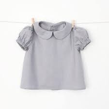 Girls Peter Pan Collar Blouse With Puff Sleeves Pattern Pdf Sewing Pattern Instant Download Girls Peter Pan Collar Blouse Peter Pan Collar Blouse Peter Pan Collar Shirt