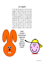 mots caches de paques le lapin jeux mot melanger coloriage guitare rock