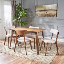 Target / furniture / kitchen & dining furniture / dining chairs & benches (1850) ‎ the lastest styles to love find your table the perfect match with dining chairs in your taste. 5pc Megann Mid Century Wood Dining Set Christopher Knight Home Rectangle Dining Set Dining Room Sets Dining Room Spaces