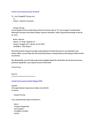 Melamar kerja adalah suatu hal penting yang harus dilakukan untuk memperoleh pekerjaan yang. Contoh Surat Lamaran Kerja Operator Produksi Non Pengalaman Kumpulan Contoh Gambar