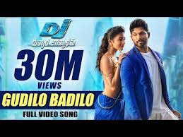 Dj Duvvada Jagannadham Video Songs Gudilo Badilo Full Video Song Allu Arjun Pooja Hegde Youtube Songs Audio Songs Bollywood Music Videos