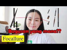Pensil Alis 3 In 1 Focallure Review Swatches Eyebrow Youtube Di 2020 Video Instagram Pensil