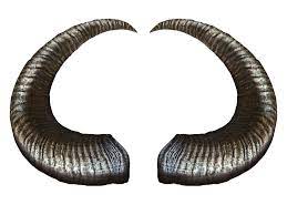 Demon Horns Stock Image From Textures4photoshop Black And White Painting Horns Demon Art
