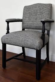 Black And White Houndstooth Chair Black White Houndstooth Upholstered Chair In 2020 Guest Bedroom Decor Transitional Home Decor Rooms Home Decor