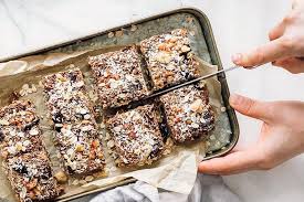 The egg whites hold together the other ingredients without any butter or oil (which helps keep these healthy oatmeal raisin granola bar bites low calorie and low fat!). Healthy Vegan Oat Bar Recipe Gluten Free Nutriciously