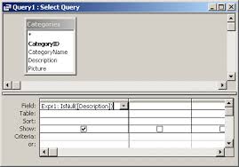 Ms Access Isnull Function