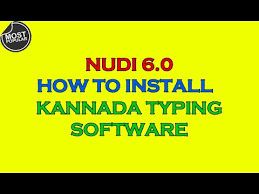 Kannada Nudi 6 0 Kannada Typing How To Install Kannada Typing Software Nudi 6 0 Year 2020 Youtube