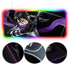 Amazing colorful and clear patterns. Extra Large Anime Rgb Gaming Mouse Pad Speed O Sound Sonic Printing Oneherosuits
