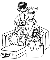 Parents may receive compensation when you click through and purchase from links contained on this website. Vacation Coloring Page Family Coloring Page Coloring Library