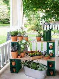 Six 2×8 boards, treated wood, eight feet long. 98 Diy Farmhouse Style Decorating Ideas Hgtv Plant Stands Outdoor Diy Plant Stand Diy Garden Decor