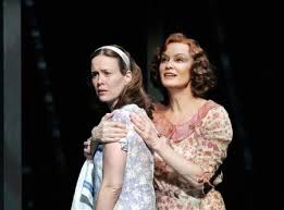Ellie staple may also have been already introduced in split as well. Photo Preview The Glass Menagerie Opens Tuesday The Glass Menagerie Jessica Lange Sarah Paulson