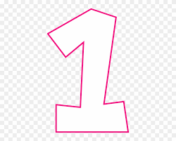 How To Set Use Number One Pink Svg Vector Clip Art Free Transparent Png Clipart Images Download