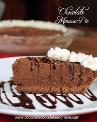 Chocolate Mousse Pie Recipe Chocolate Mousse Pie Chocolate Mousse Cake Mousse Cake
