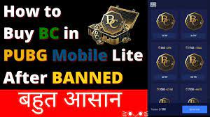 How To Buy Bc In Pubg Mobile Lite After Banned In 2021 In 2021 Lite Mobile Banned