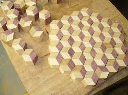How To Make A Endgrain Tumbling Block Butcher Block Board Woodworking Wood Projects Woodworking Plans