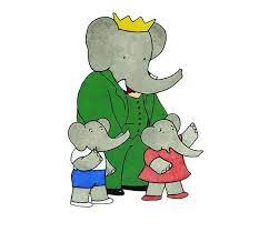 Babar The Elephant Fashion Icon Children S Book Illustration Elephant Book Illustration