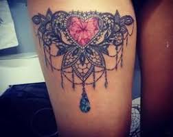 Tattoos Tattoobox Gr Lace Tattoo Diamond Heart Tattoo Heart Tattoo