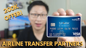 But the spark cash and spark miles have always had a subtle difference when compared to the business cards issued by chase, american express and citi: Capital One Adds Airline Transfer Partners And Capital One Spark Miles For Business Increased 200 000 Miles Offer Asksebby
