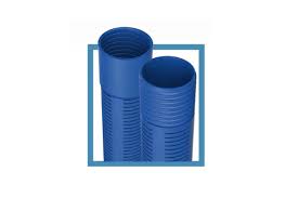Drainage pipe with smooth bore. Pvc Pipes Threaded And Micro Slotted For Drainage