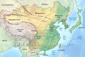 Kazakhstan, kyrgyzstan, tajikistan, afghanistan, pakistan, india, and nepal to the west, russia and mongolia to the north, bhutan, myanmar (burma), laos, north korea, and vietnam to the. East Asia Physical Map East Asia Physical Map East Asia Map Asia Map South Asia Map