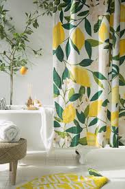 Allover Fruits Shower Curtain Urban Outfitters Curtains Home Decor Accessories Cotton Shower Curtain